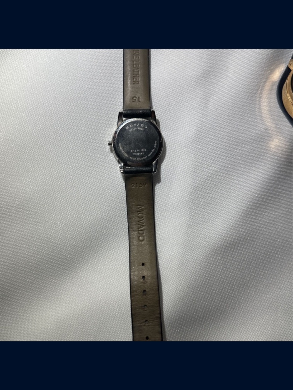 SOLD Women’s Movado Museum Watch MCS#250 - Picture 3 of 4